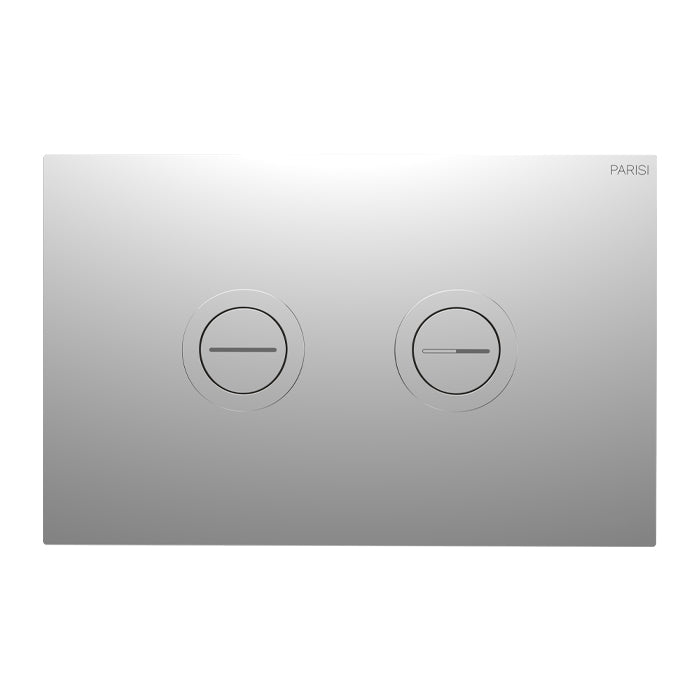 TWIN BUTTON SET ON METAL PLATE FOR CABLE INWALL CISTERNS