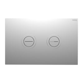 TWIN BUTTON SET ON METAL PLATE FOR CABLE INWALL CISTERNS
