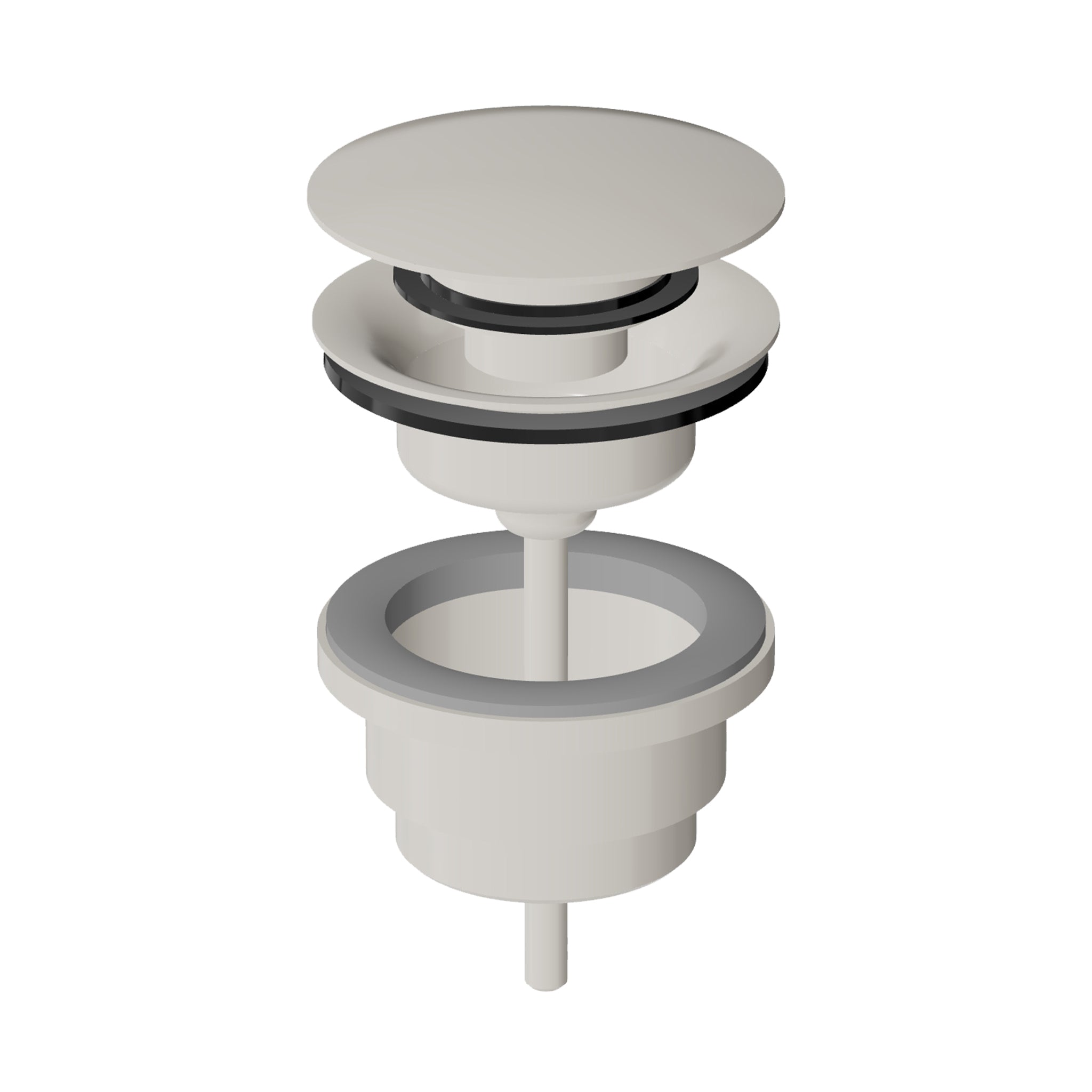 ZUCCHETTI 32MM CLICKER WASTE OVERFLOW/NO OVERFLOW