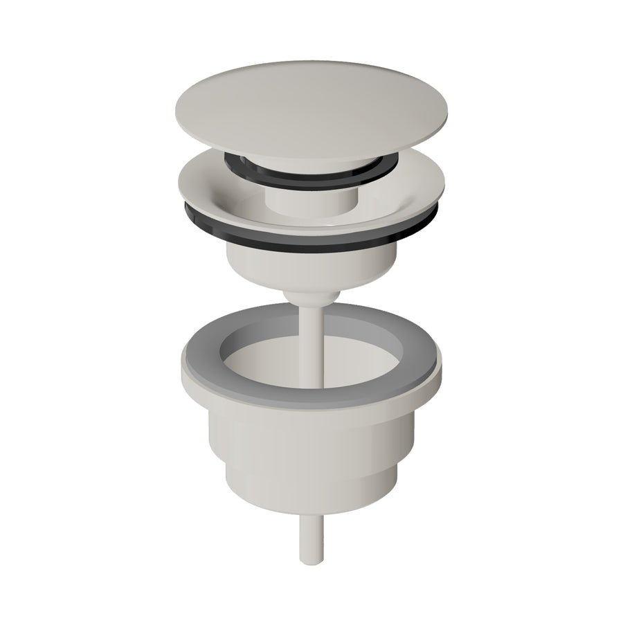 ZUCCHETTI 32MM CLICKER WASTE OVERFLOW/NO OVERFLOW