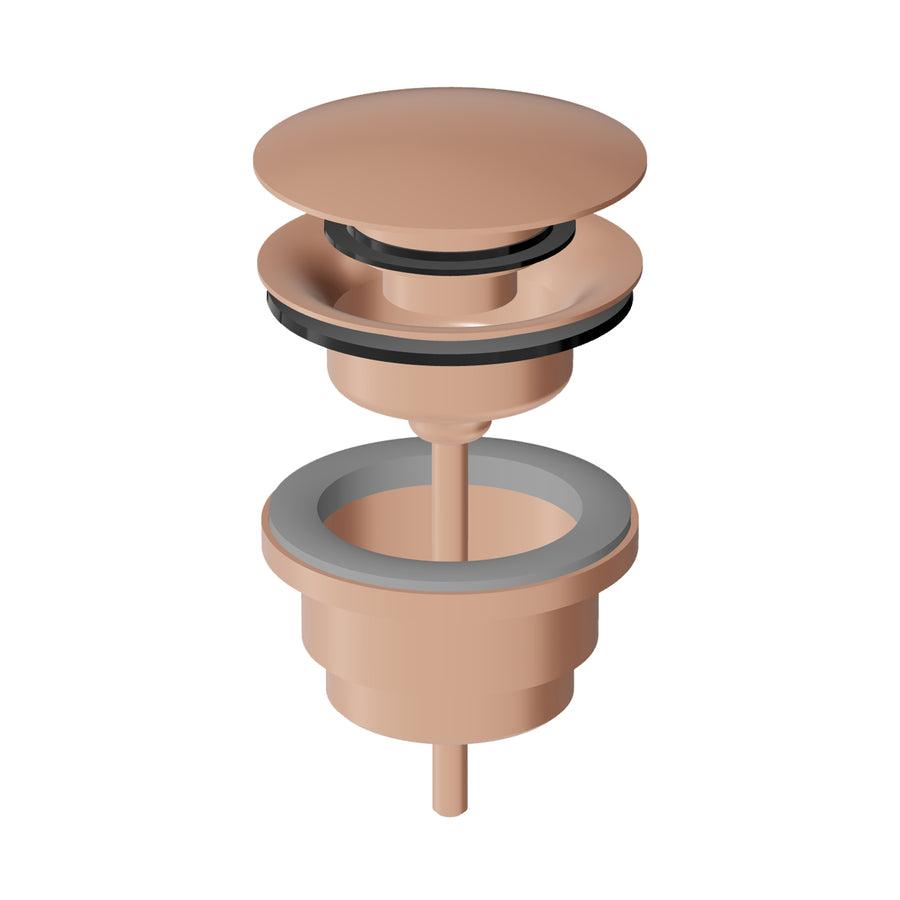 ZUCCHETTI 32MM CLICKER WASTE OVERFLOW/NO OVERFLOW