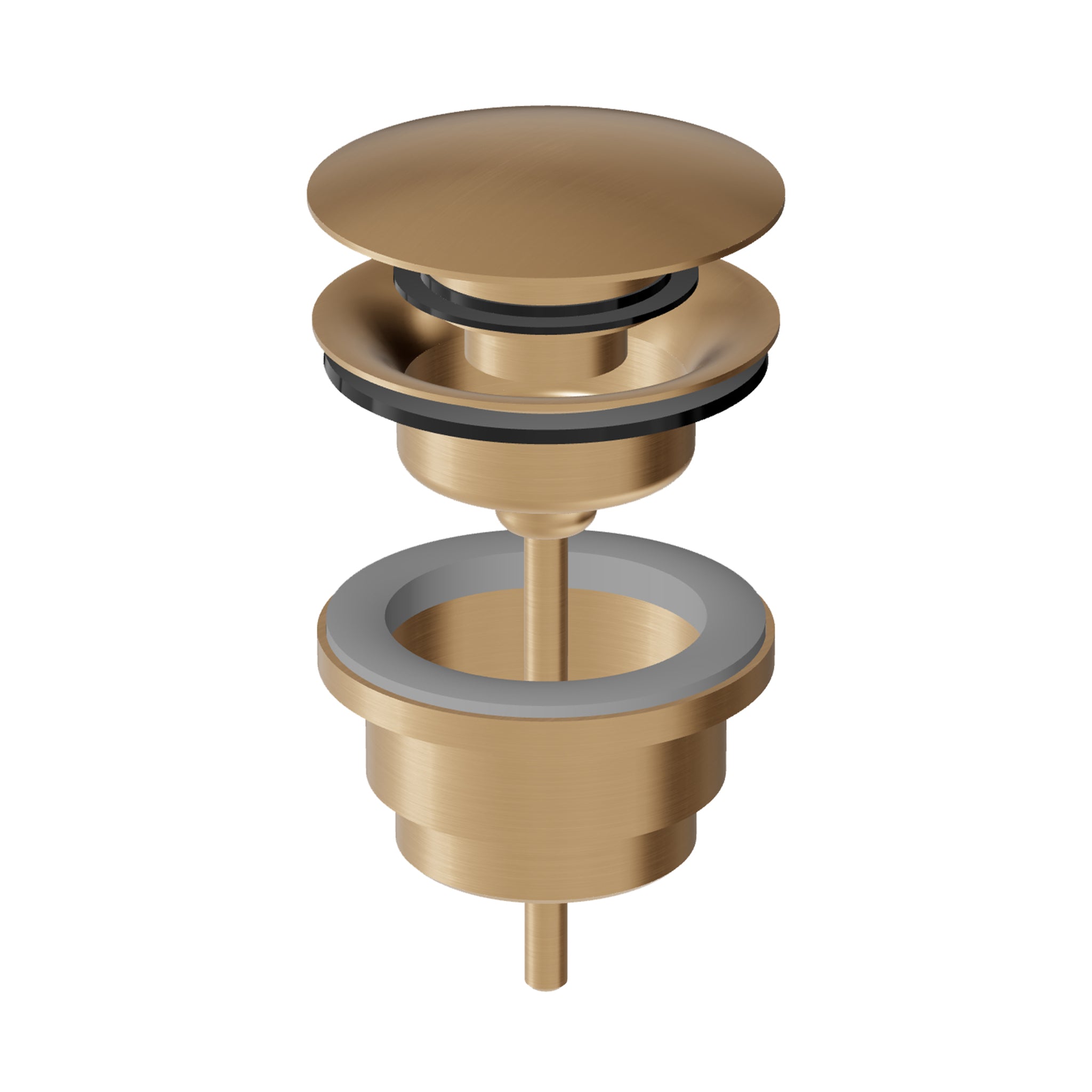 ZUCCHETTI 32MM CLICKER WASTE OVERFLOW/NO OVERFLOW