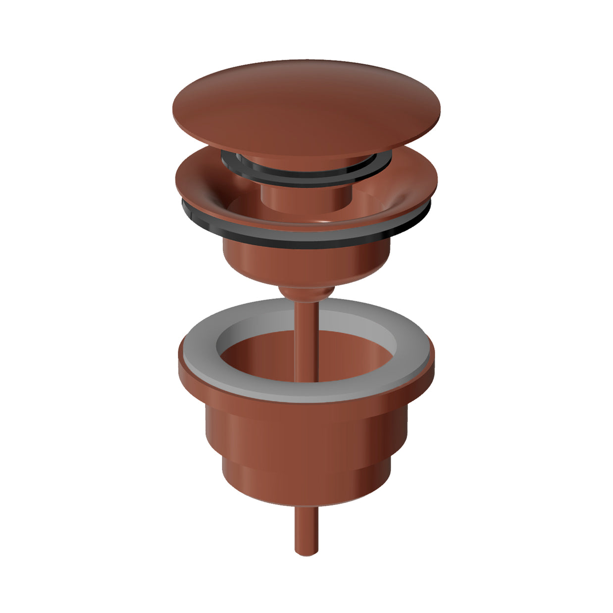 ZUCCHETTI 32MM CLICKER WASTE OVERFLOW/NO OVERFLOW