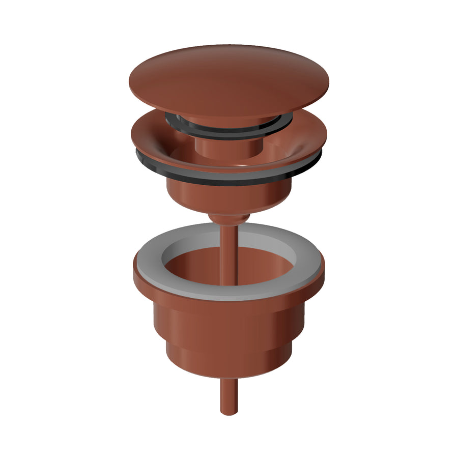 ZUCCHETTI 32MM CLICKER WASTE OVERFLOW/NO OVERFLOW