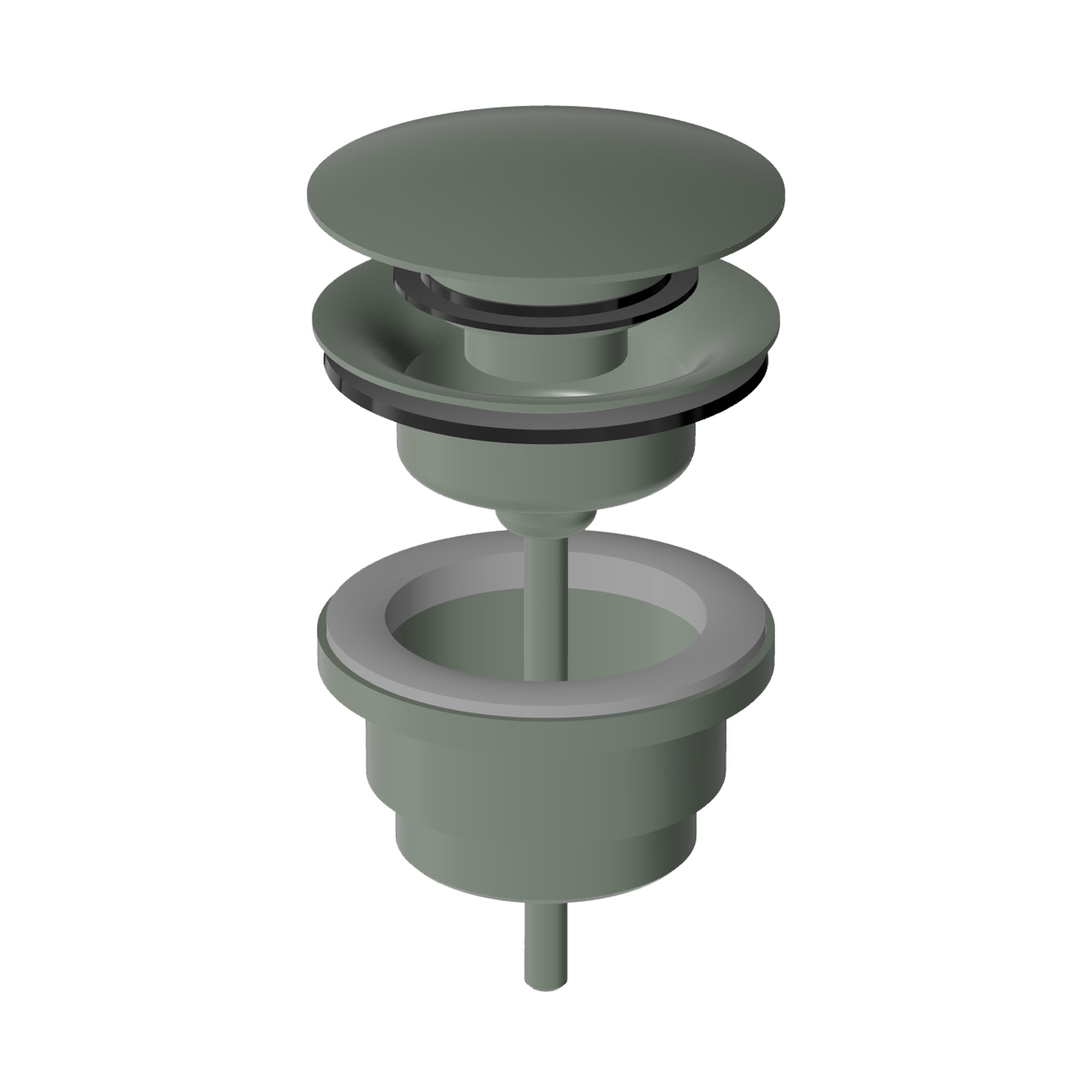 ZUCCHETTI 32MM CLICKER WASTE OVERFLOW/NO OVERFLOW