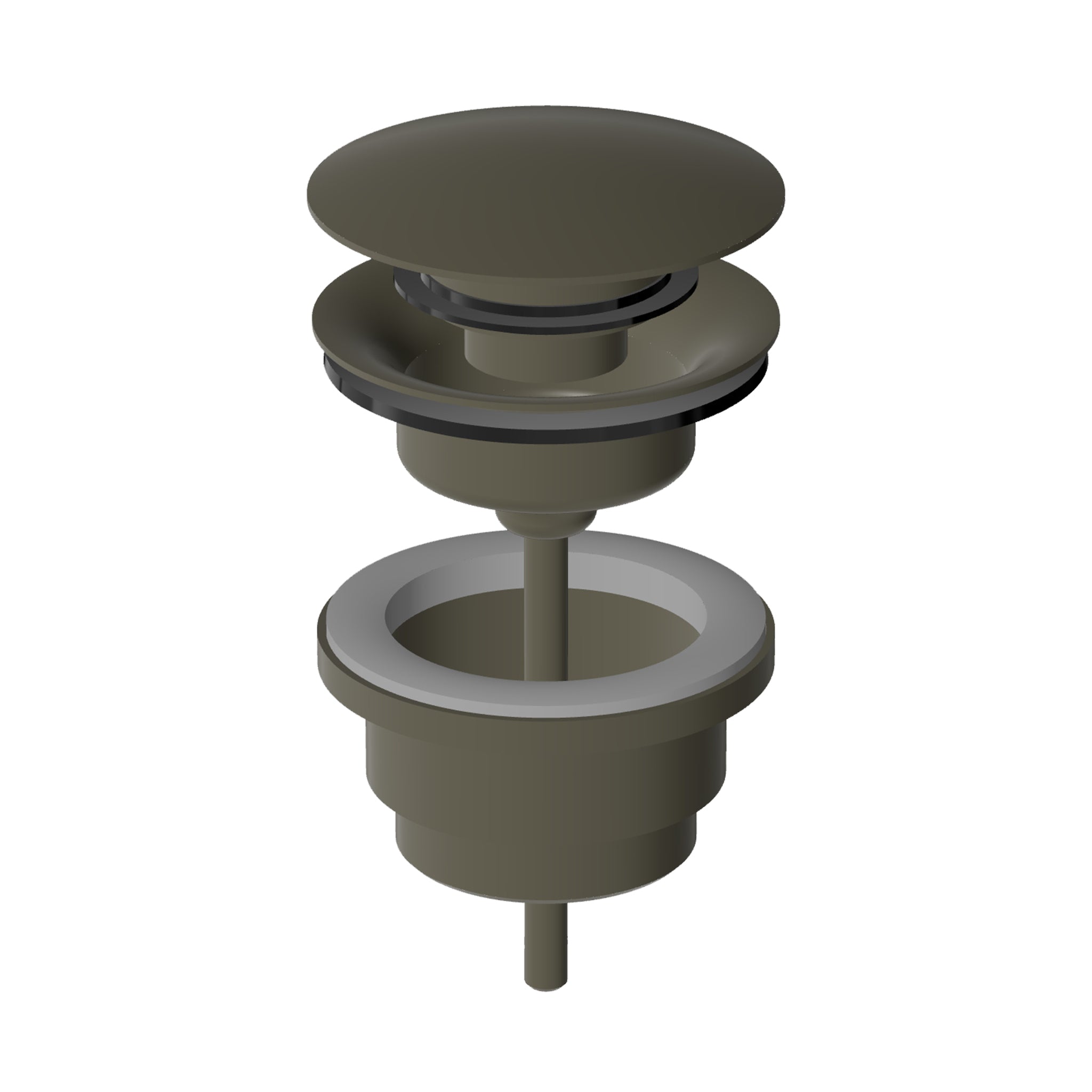 ZUCCHETTI 32MM CLICKER WASTE OVERFLOW/NO OVERFLOW