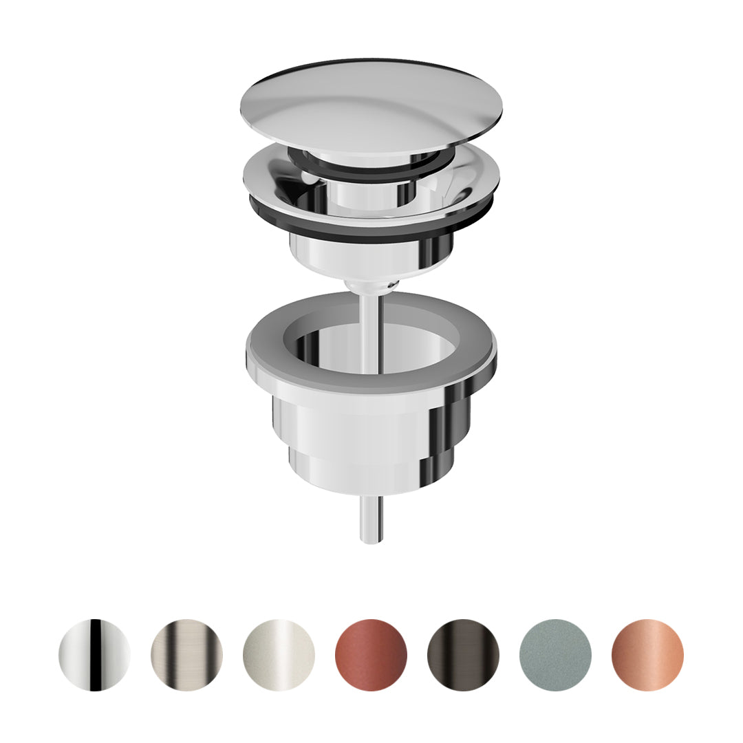ZUCCHETTI 32MM CLICKER WASTE OVERFLOW/NO OVERFLOW