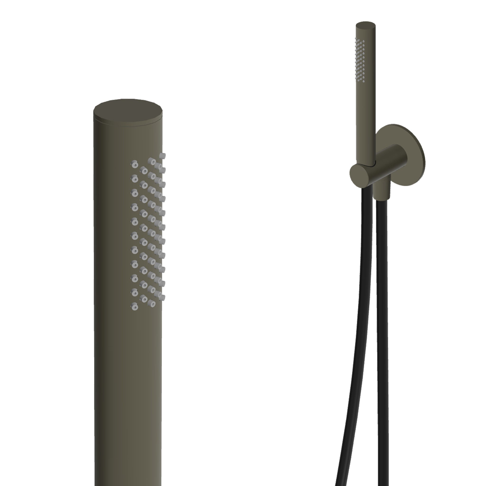 ZUCCHETTI 1 FUNCTION SHOWER KIT