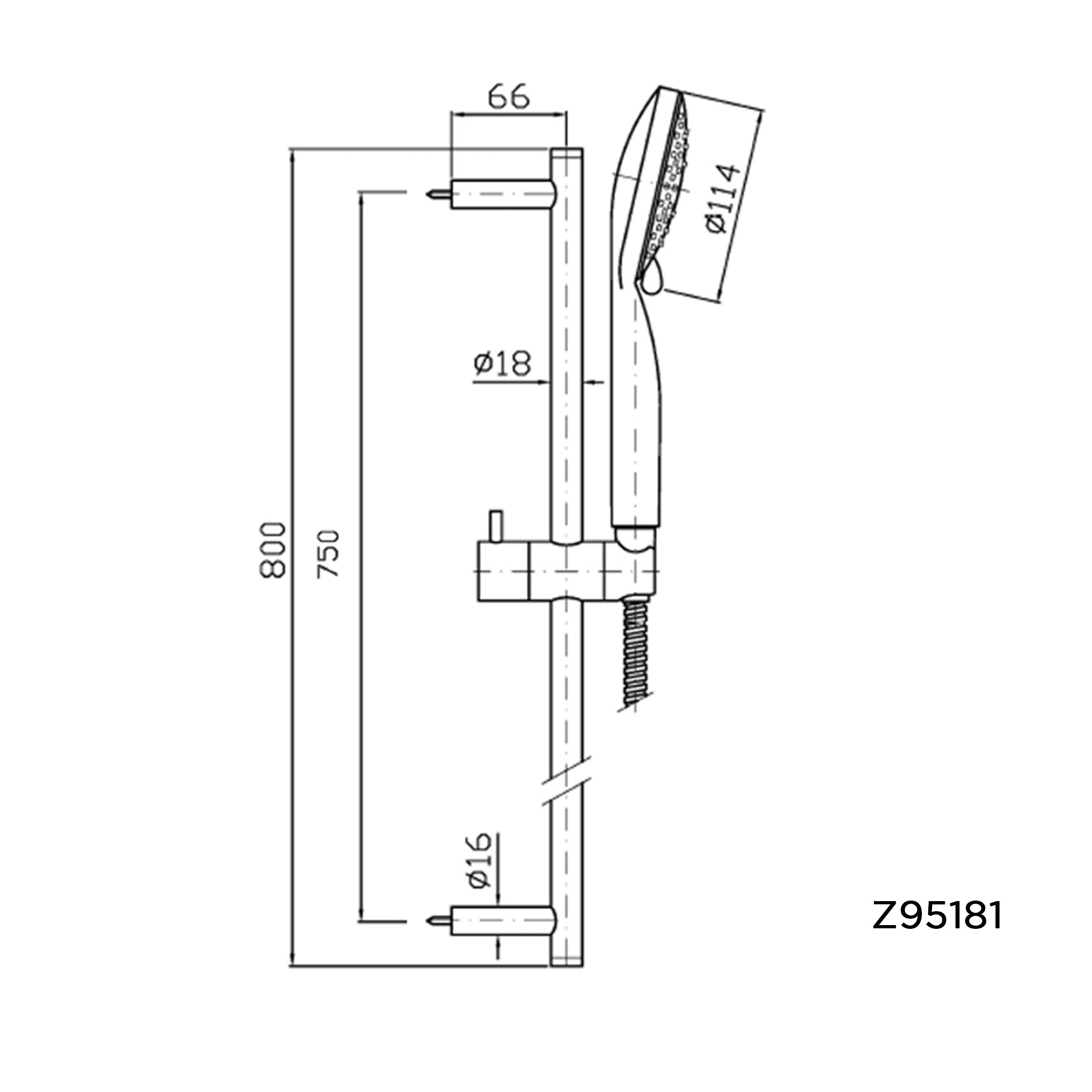 ZUCCHETTI SLIDE SHOWER
