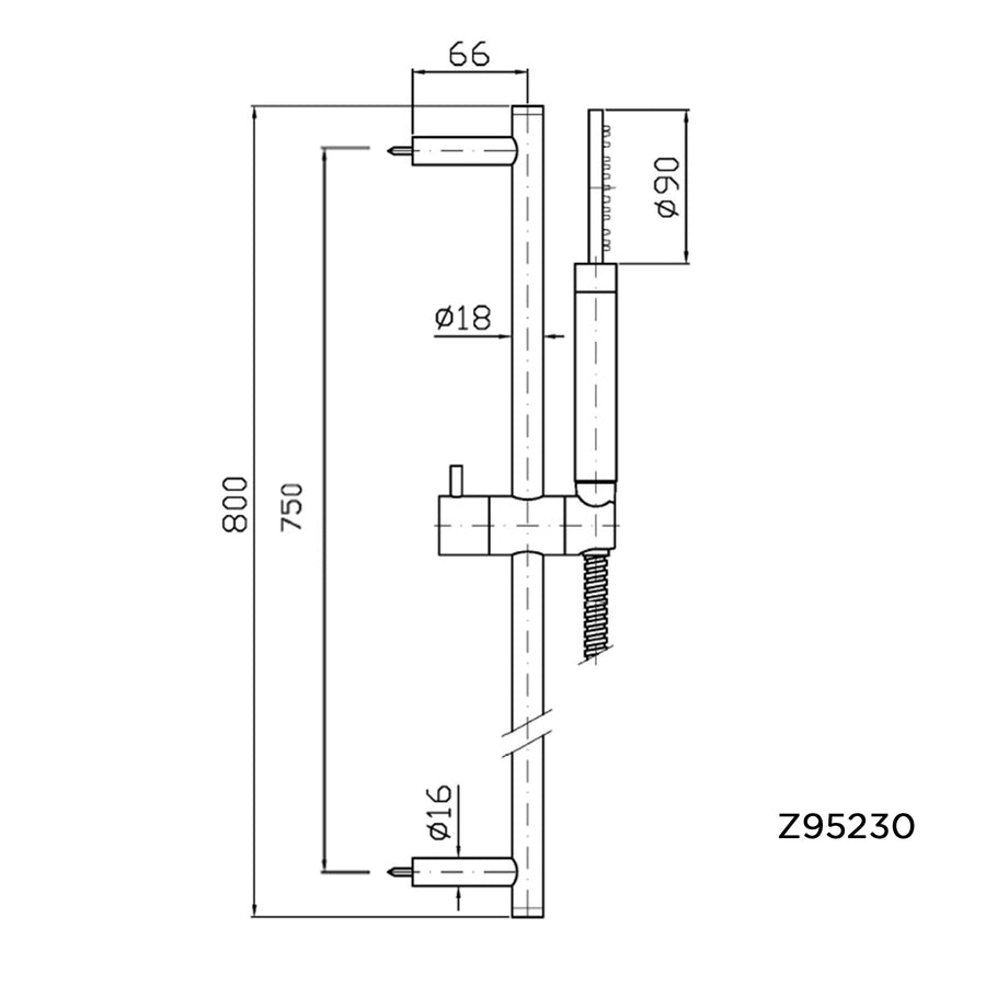 ZUCCHETTI SLIDE SHOWER