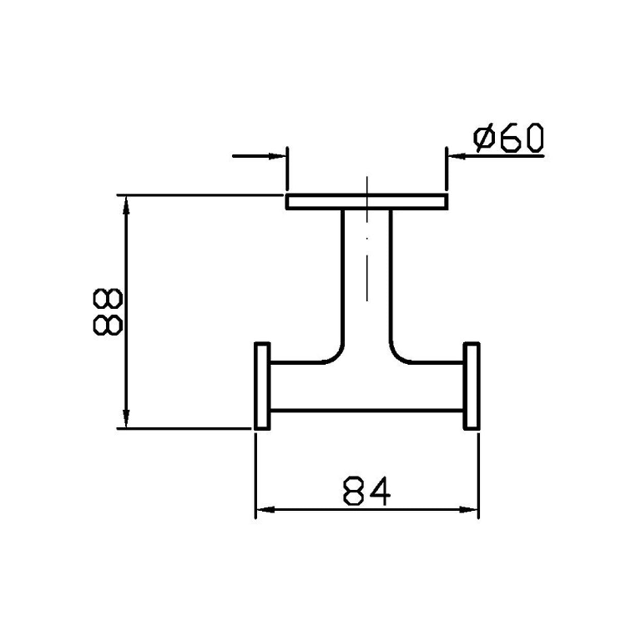 PAN S DOUBLE ROBE HOOK