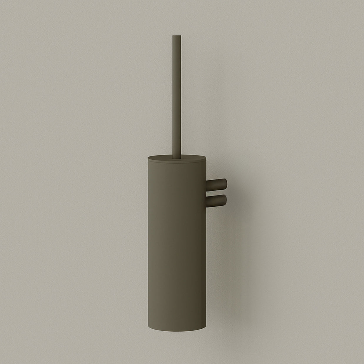 PAN S WALL MOUNTED TOILET BRUSH SET