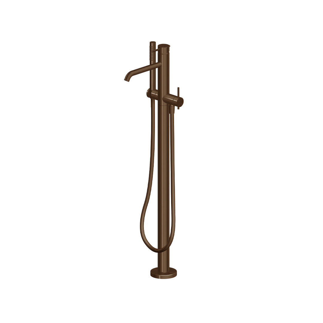HELM FREE STANDING SINGLE LEVER BATH MIXER WITH SHOWER