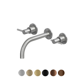 HELM 3TH WALL MOUNTED BASIN MIXER 175MM