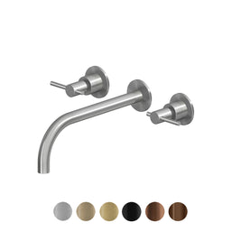 HELM 3TH WALL MOUNTED BASIN MIXER 230MM