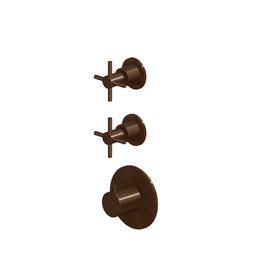 HELM THERMOSTATIC SHOWER MIXER 2 STOP VALVES