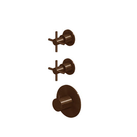 HELM THERMOSTATIC SHOWER MIXER 2 STOP VALVES