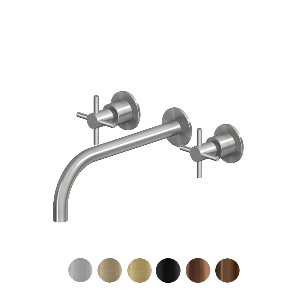 HELM 3TH WALL MOUNTED BASIN MIXER 230MM
