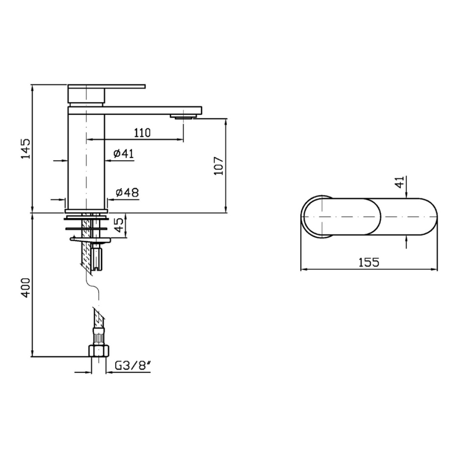 OCTO BASIN MIXER