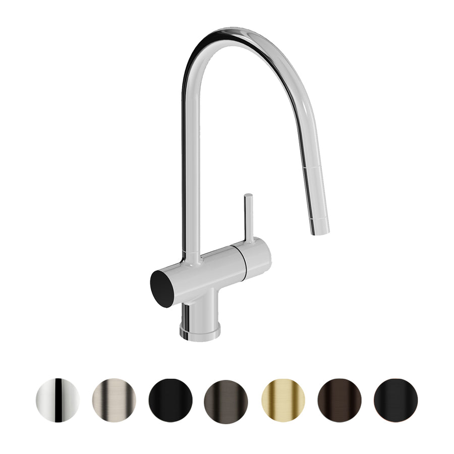PAN S KITCHEN MIXER WITH PULL OUT SPRAY