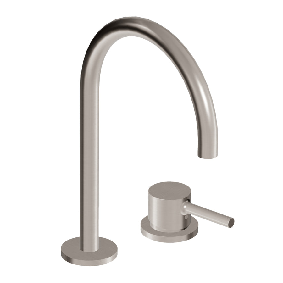 PAN S 2TH EXTENDED HEIGHT GOOSE NECK BASIN MIXER