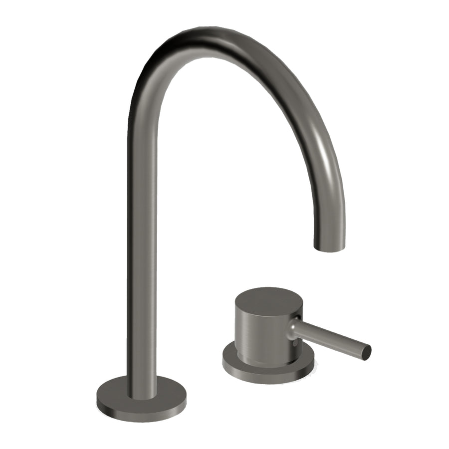 PAN S 2TH EXTENDED HEIGHT GOOSE NECK BASIN MIXER