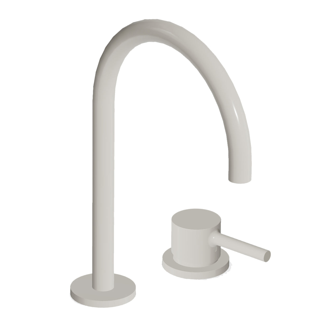 PAN S 2TH EXTENDED HEIGHT GOOSE NECK BASIN MIXER