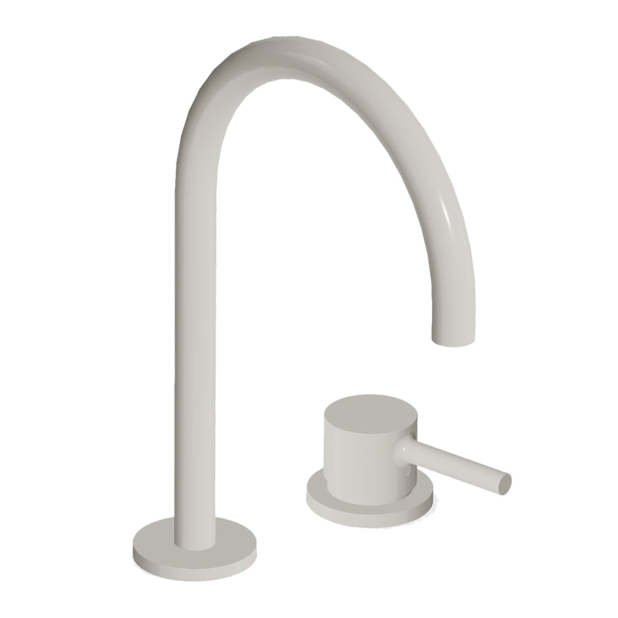PAN S 2TH EXTENDED HEIGHT GOOSE NECK BASIN MIXER