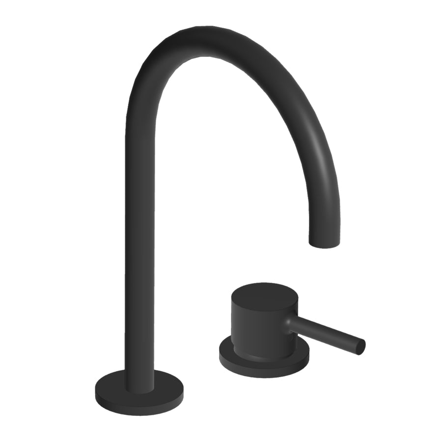PAN S 2TH EXTENDED HEIGHT GOOSE NECK BASIN MIXER