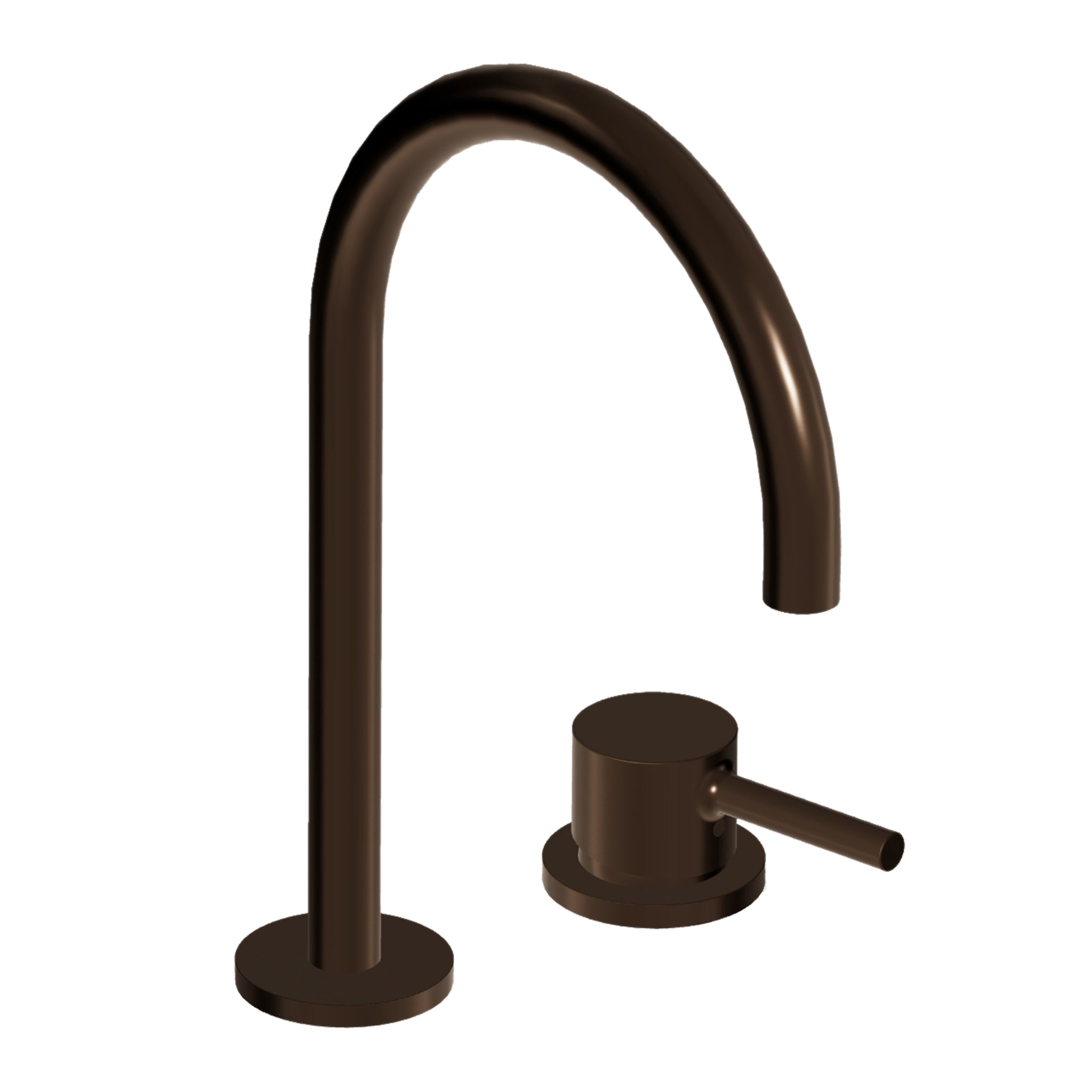 PAN S 2TH EXTENDED HEIGHT GOOSE NECK BASIN MIXER