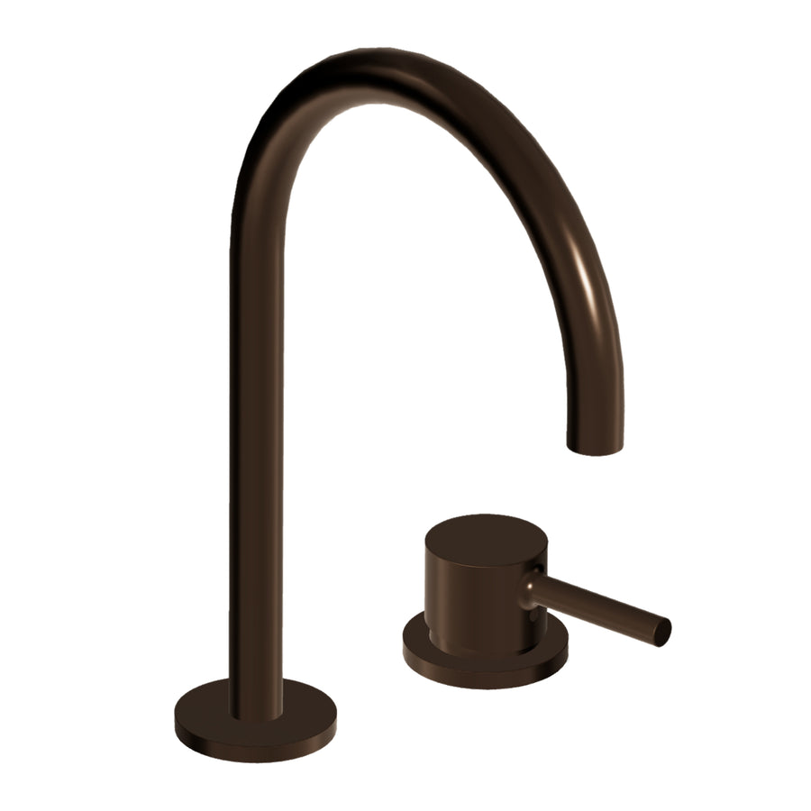 PAN S 2TH EXTENDED HEIGHT GOOSE NECK BASIN MIXER