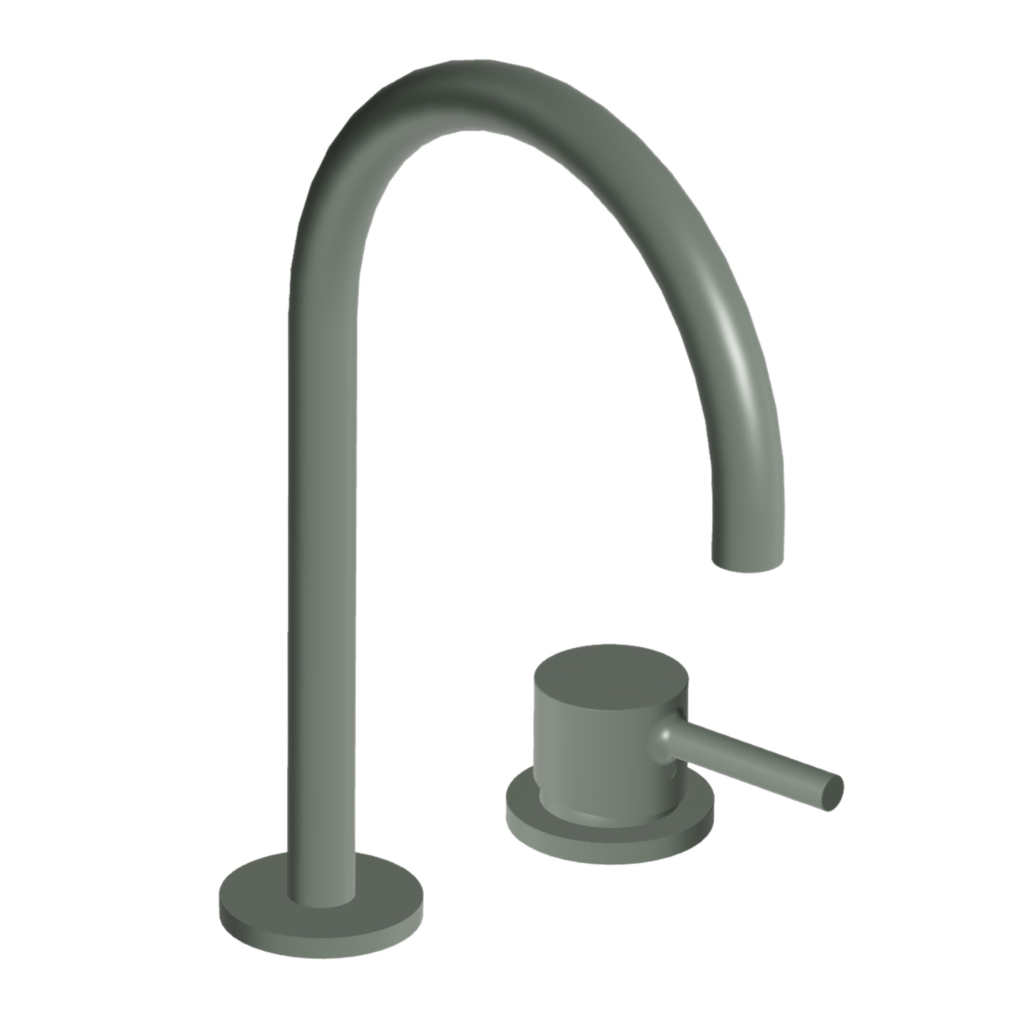PAN S 2TH EXTENDED HEIGHT GOOSE NECK BASIN MIXER