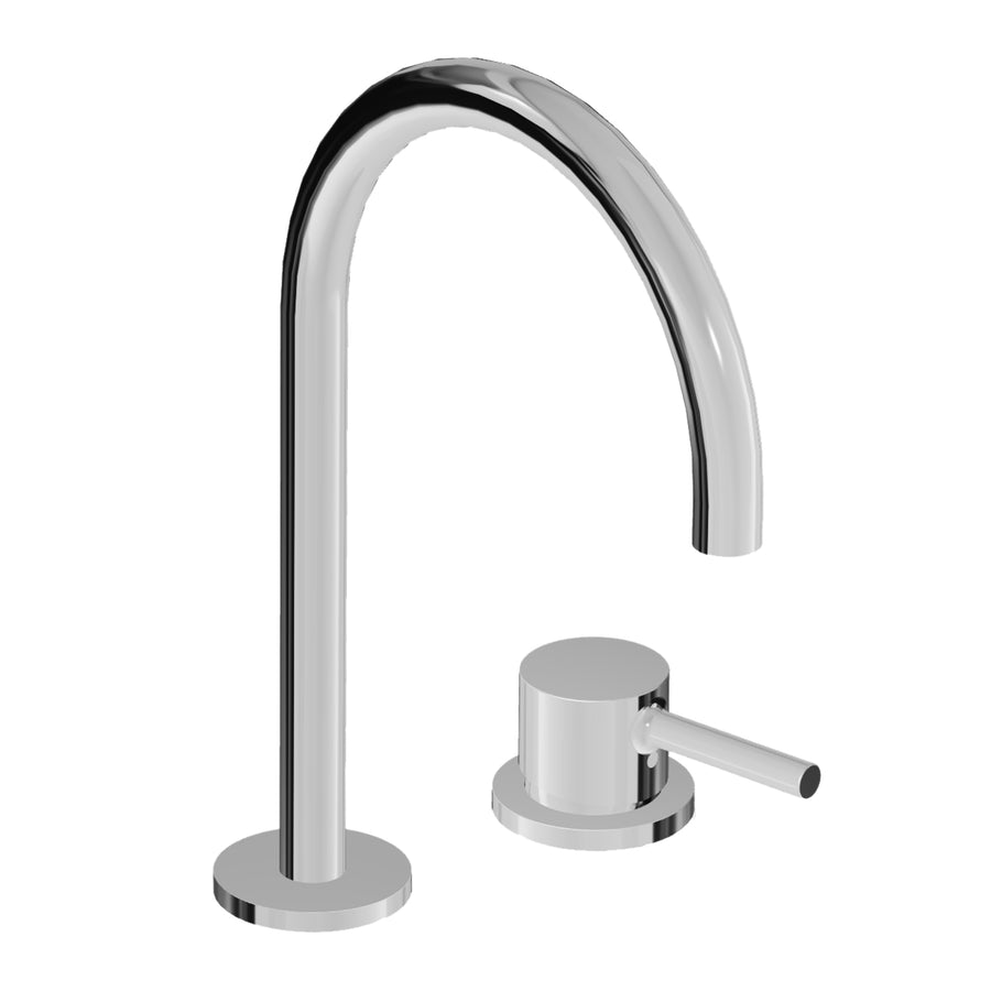 PAN S 2TH EXTENDED HEIGHT GOOSE NECK BASIN MIXER