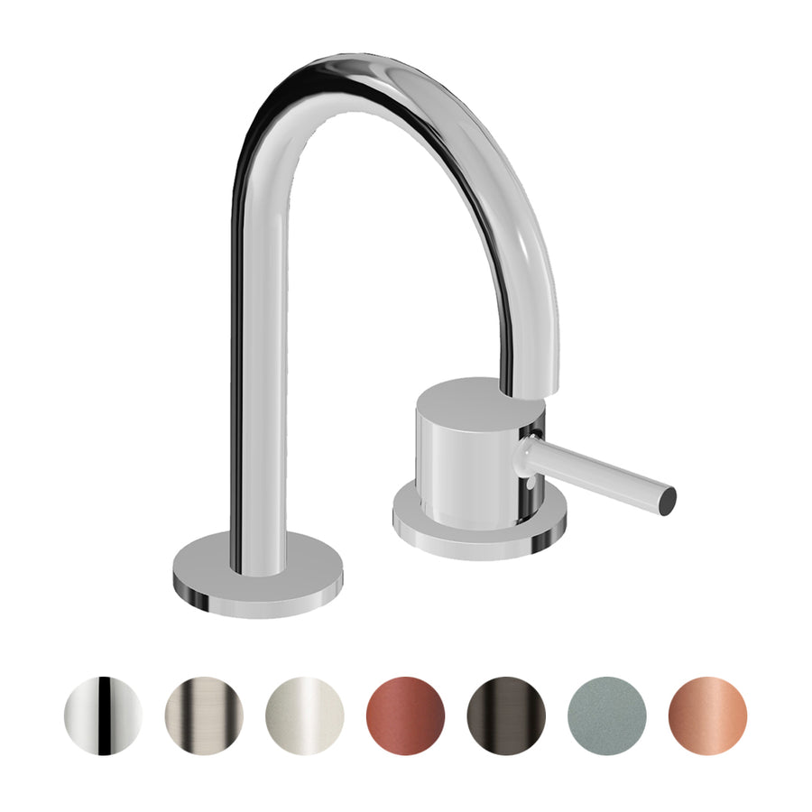 PAN S 2TH GOOSE NECK BASIN MIXER