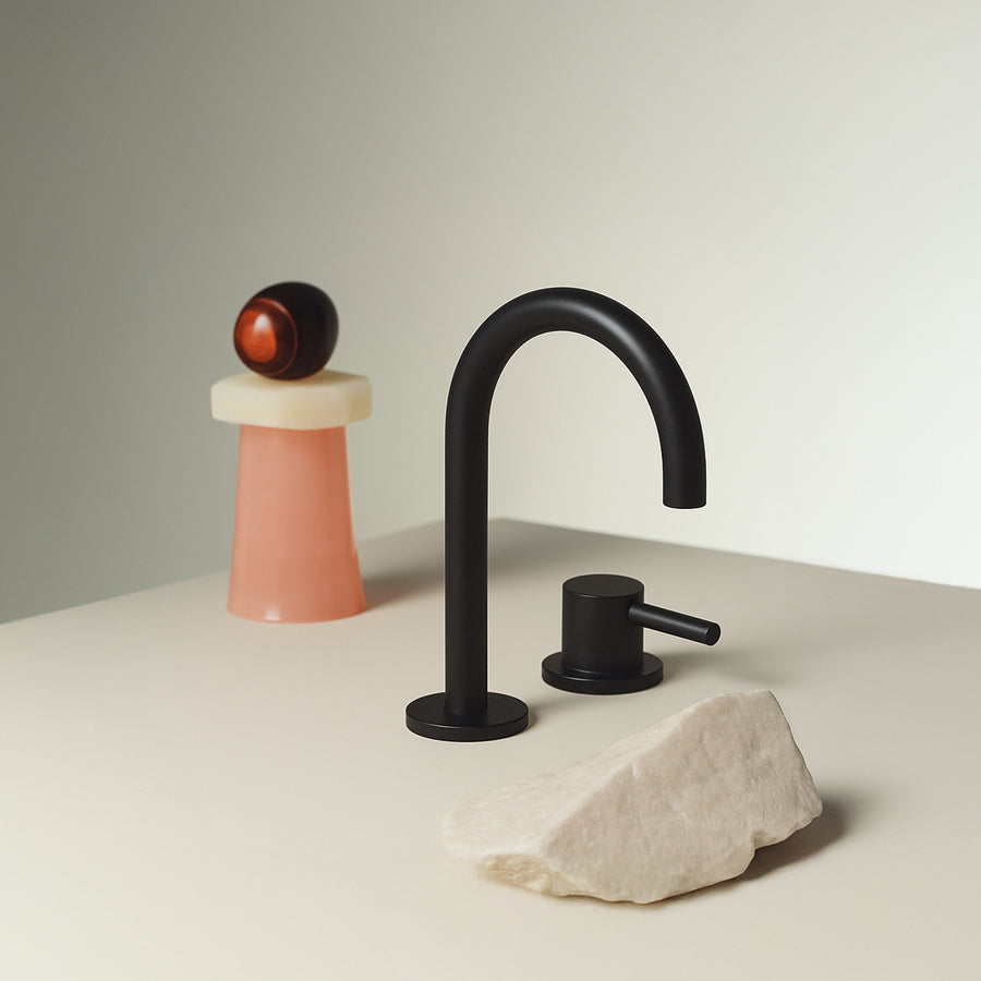 PAN S 2TH GOOSE NECK BASIN MIXER