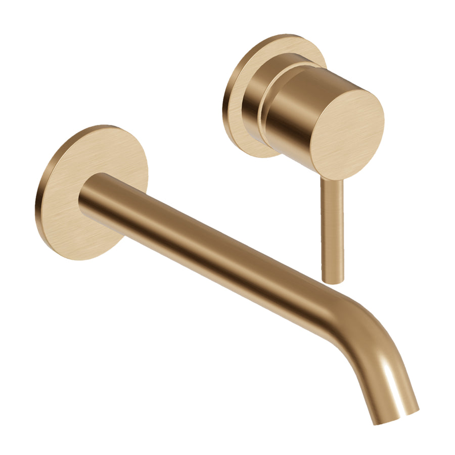 PAN S 2TH WALL MOUNTED BASIN MIXER 190MM