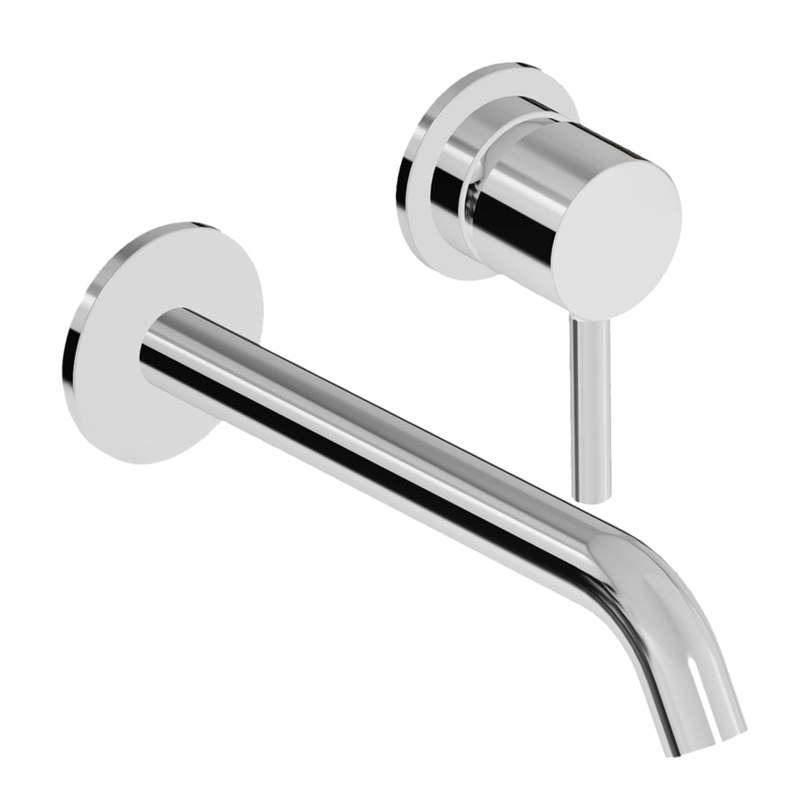 PAN S 2TH WALL MOUNTED BASIN MIXER 190MM