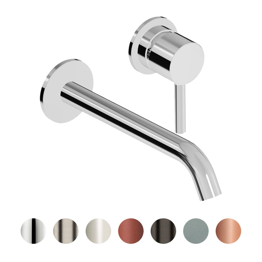 PAN S 2TH WALL MOUNTED BASIN MIXER 190MM