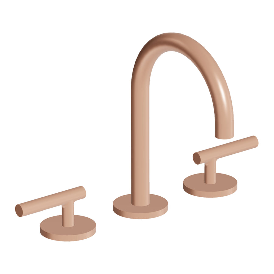PAN S 3TH DECK MOUNTED BASIN MIXER
