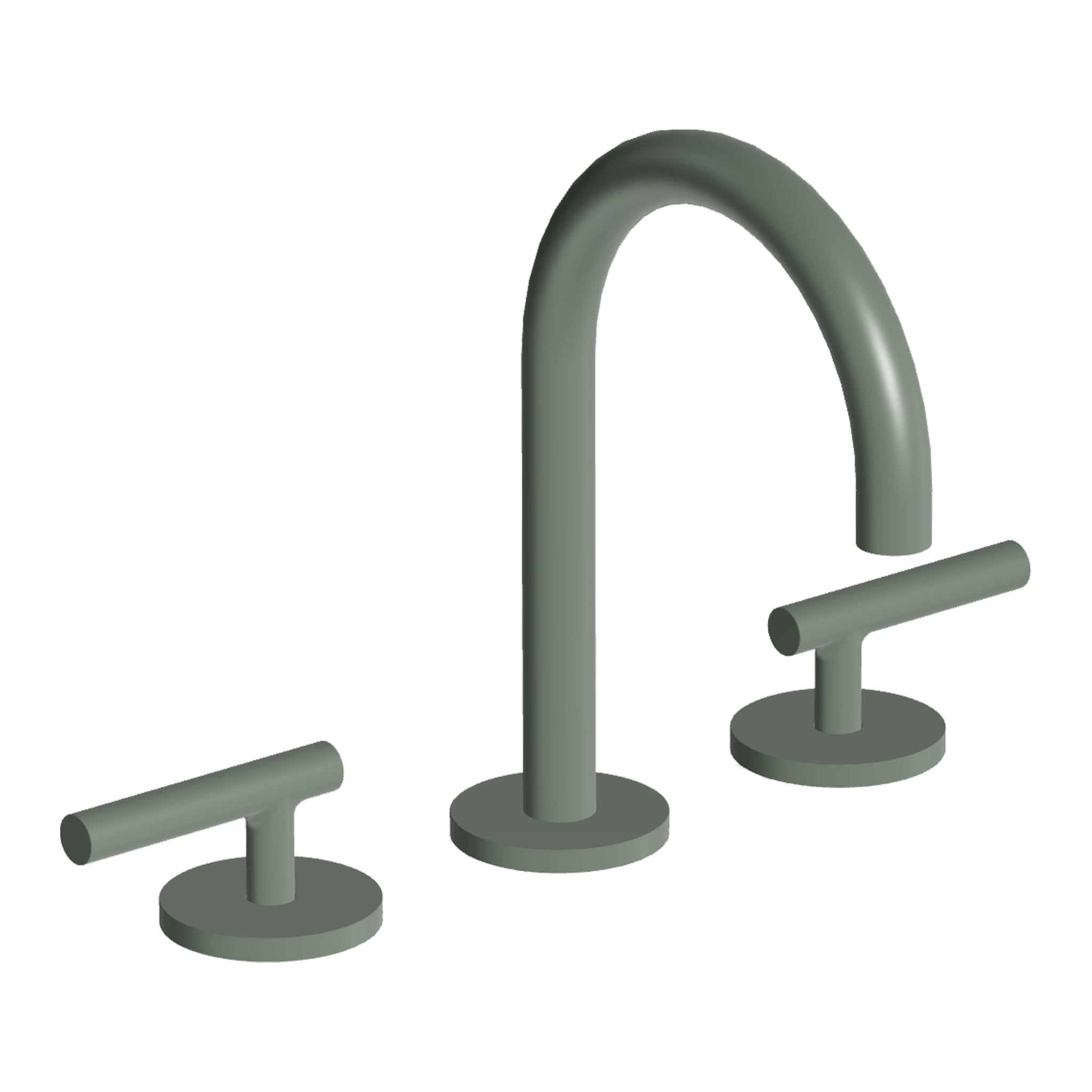 PAN S 3TH DECK MOUNTED BASIN MIXER