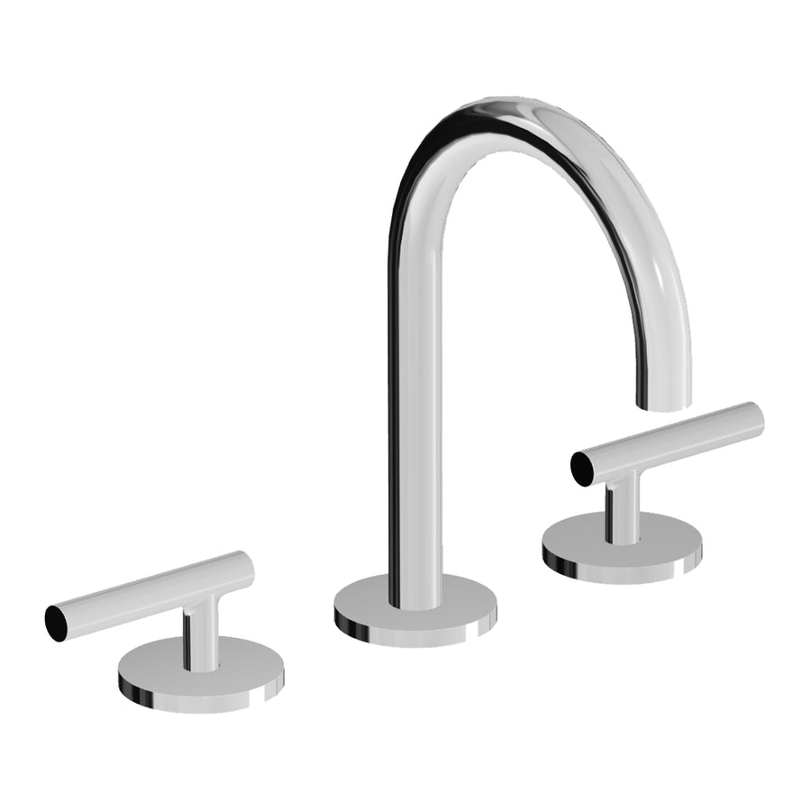 PAN S 3TH DECK MOUNTED BASIN MIXER