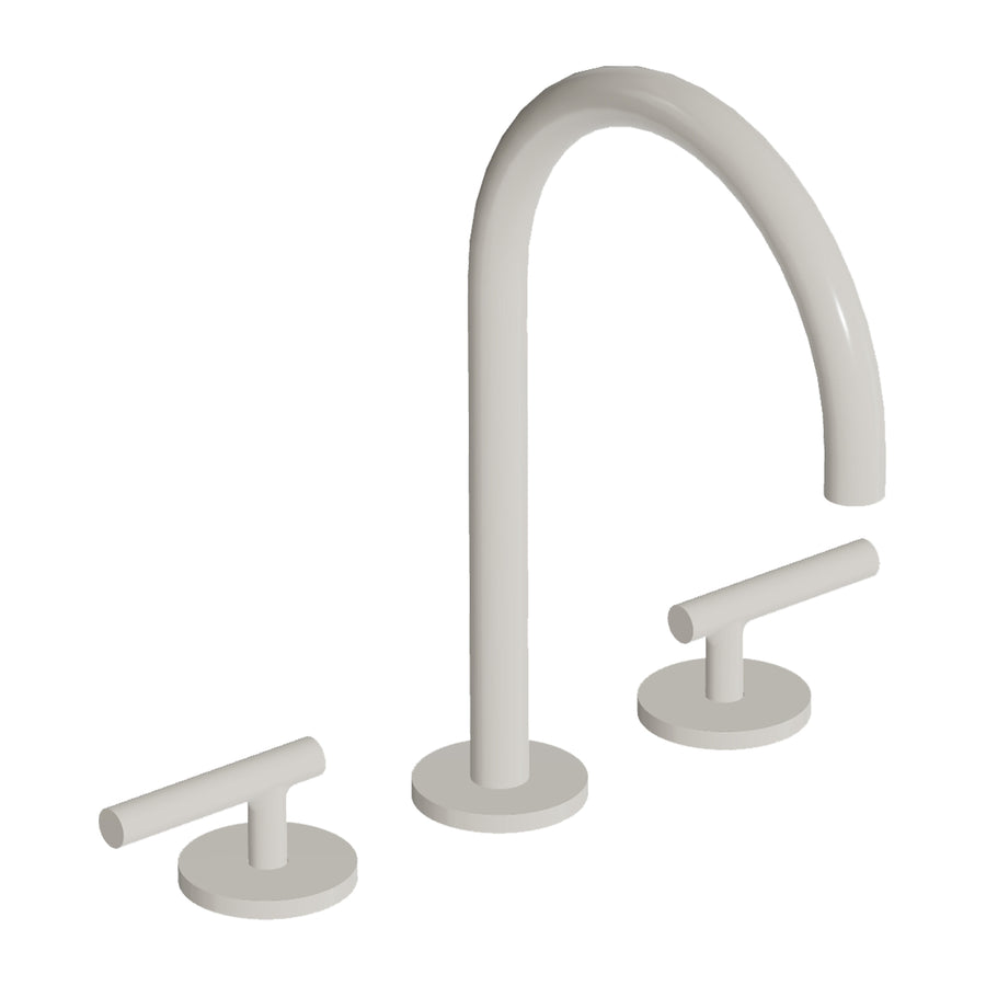 PAN S 3TH EXTENDED HEIGHT DECK MOUNTED BASIN MIXER