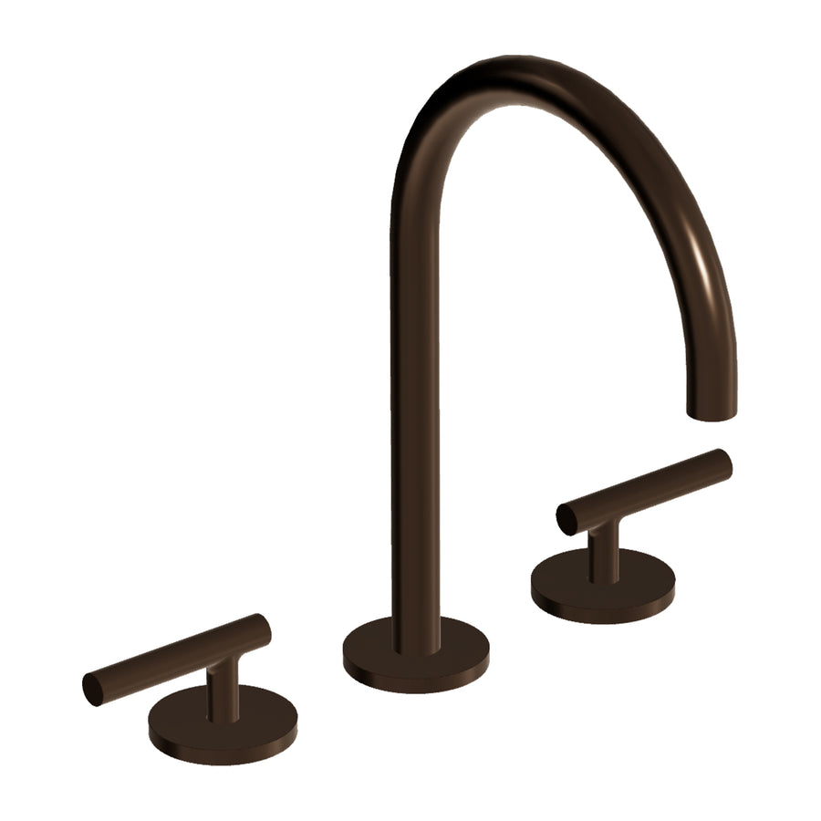 PAN S 3TH EXTENDED HEIGHT DECK MOUNTED BASIN MIXER