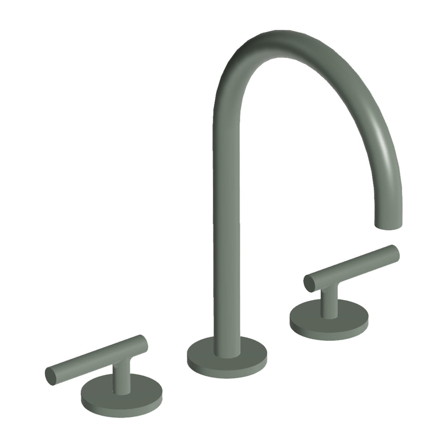 PAN S 3TH EXTENDED HEIGHT DECK MOUNTED BASIN MIXER