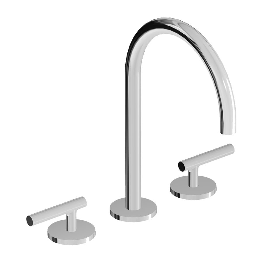 PAN S 3TH EXTENDED HEIGHT DECK MOUNTED BASIN MIXER