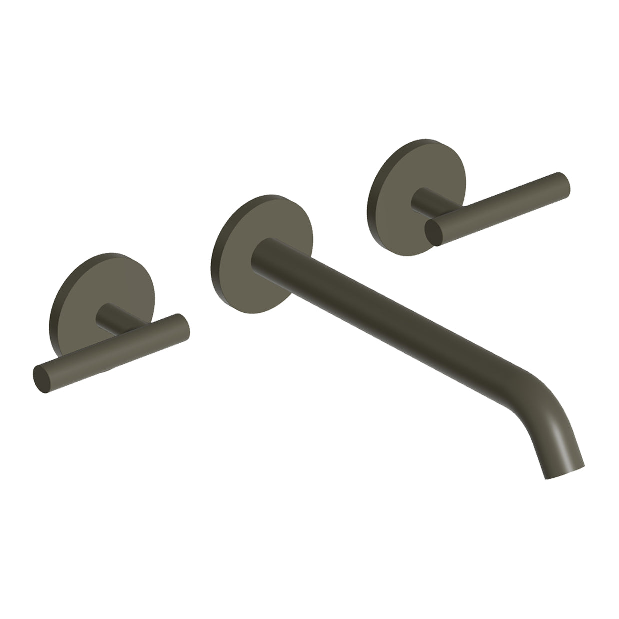 PAN S 3TH WALL MOUNTED BASIN MIXER 220MM