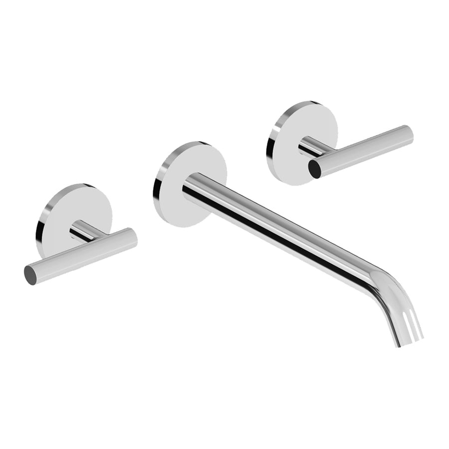 PAN S 3TH WALL MOUNTED BASIN MIXER 220MM