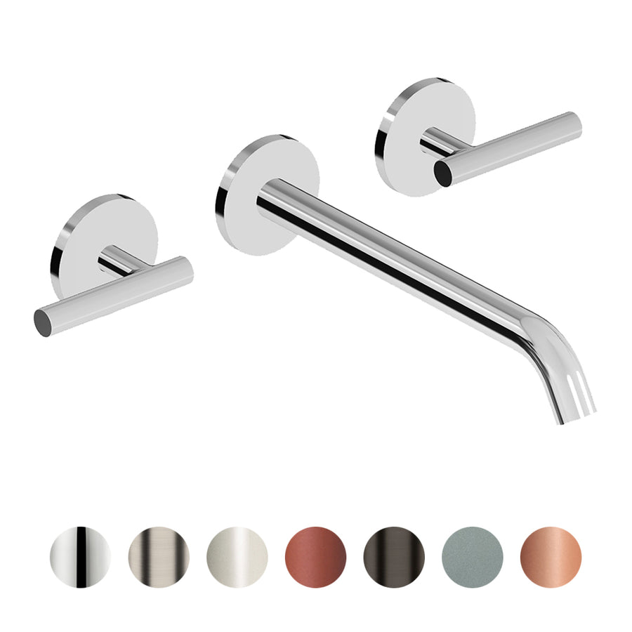 PAN S 3TH WALL MOUNTED BASIN MIXER 220MM