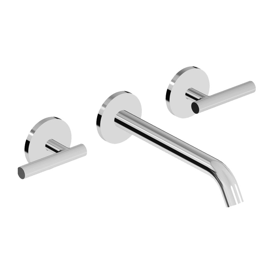 PAN S 3TH WALL MOUNTED BASIN MIXER 190MM
