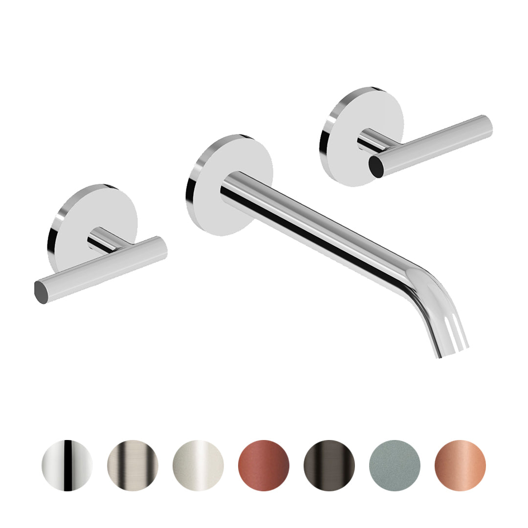 PAN S 3TH WALL MOUNTED BASIN MIXER 190MM